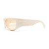 90s Styling Sport Wrap Runway Trend Plastic Sunglasses