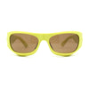 90s Styling Sport Wrap Runway Trend Plastic Sunglasses