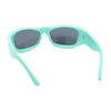 90s Styling Sport Wrap Runway Trend Plastic Sunglasses