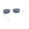 90s Styling Sport Wrap Runway Trend Plastic Sunglasses