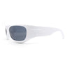 90s Styling Sport Wrap Runway Trend Plastic Sunglasses