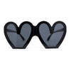 Womens Retro Valentines Day Heart Shape Lovely Plastic Sunglasses