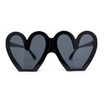 Womens Retro Valentines Day Heart Shape Lovely Plastic Sunglasses