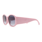 Mod Fashion Womens Thick Temple Plastic Rectangle Sunglasses