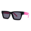 Womens Classy Mod Horn Rim Plastic Fashion Chic Sunglasses