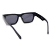 Womens Classy Mod Horn Rim Plastic Fashion Chic Sunglasses