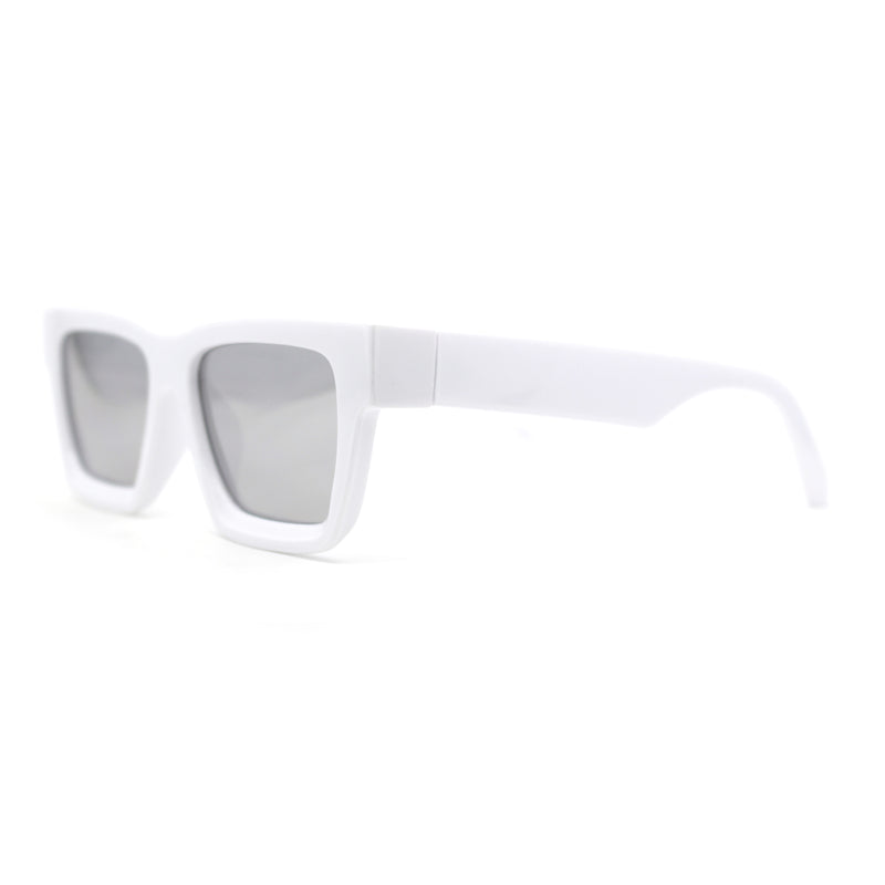 Womens Classy Mod Horn Rim Plastic Fashion Chic Sunglasses