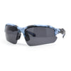 Polarized Xloop Camo Print Wrap Half Rim Baseball Sport Plastic Sunglasses