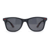 Polarized Hipster Horn Rim Mens Rectangular Retro Sunglasses