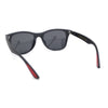 Polarized Hipster Horn Rim Mens Rectangular Retro Sunglasses