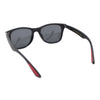 Polarized Hipster Horn Rim Mens Rectangular Retro Sunglasses