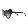 Womens Retro Cat Eye Plastic Inset Lens Iconic Sunglasses