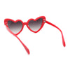 Womens Retro Cat Eye Plastic Inset Lens Iconic Sunglasses