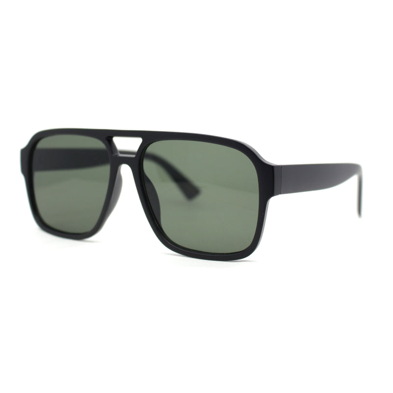 Mens Iconic Retro Tear Drop Officer Style Racer Plastic Sunglasses