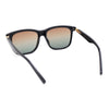 Hipster Boyfriend Jewel Buckle Hinge Elegant Horn Rim Sunglasses