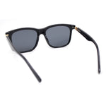 Hipster Boyfriend Jewel Buckle Hinge Elegant Horn Rim Sunglasses