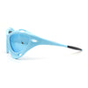 Mens Large Coverage Aerodynamic Vented Thick Plastic Wrap Sport Sunglasses