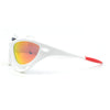 Mens Large Coverage Aerodynamic Vented Thick Plastic Wrap Sport Sunglasses