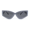 Womens Thick Temple Retro Cat Eye Plastic Diva Fashion Sunglasses