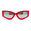 Womens Thick Temple Retro Cat Eye Plastic Diva Fashion Sunglasses