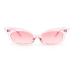 Womens Butterfly Wing Shape Cat Eye Oval Lens Sunglasses