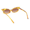 Womens Butterfly Wing Shape Cat Eye Oval Lens Sunglasses