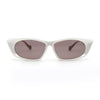 Womens Retro Sleek Beveled Thick Plastic Lustrous Squared Cat Eye Sunglasses