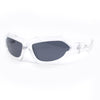 Trendy 90s Robotic Elaborate Mechanical Plastic Sport Sunglasses