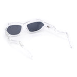 Trendy 90s Robotic Elaborate Mechanical Plastic Sport Sunglasses