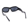 Trendy 90s Robotic Elaborate Mechanical Plastic Sport Sunglasses