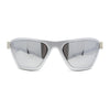 Womens 90s Sport Fashion Triangular Shape Wrap Plastic Sunglasses