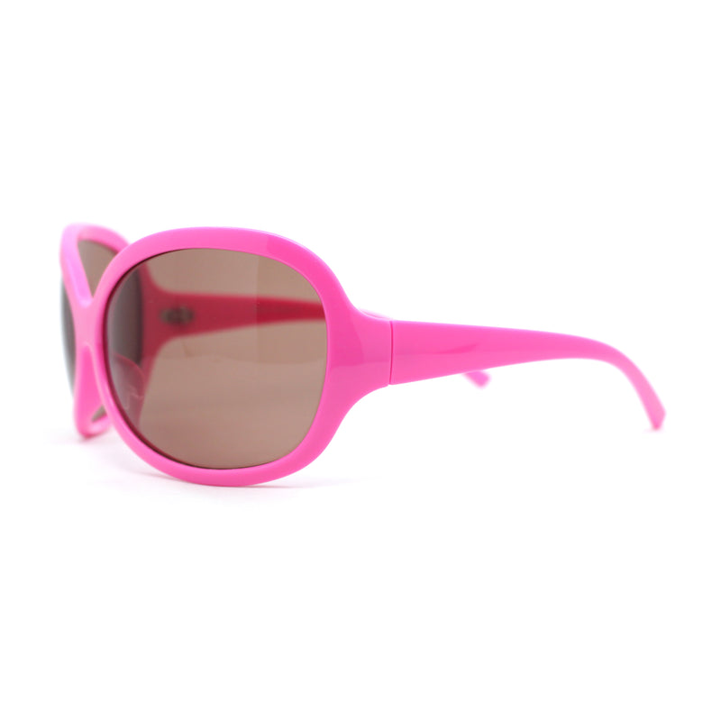 Womens Large Oversized Dragonfly Shape Wrap Plastic Fashion Sunglasses