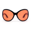 Oversized Dragonfly Large Round Butterfly Plastic Minimal Sunglasses