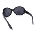 Oversized Dragonfly Large Round Butterfly Plastic Minimal Sunglasses