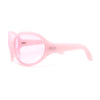 Oversized Dragonfly Large Round Butterfly Plastic Minimal Sunglasses