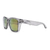 Kush Color Mirror Mens Sport Horn Rim Rectangle Plastic Sunglasses