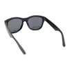 Kush Dark Mens Round Horn Rim Sport Plastic Retro Sunglasses