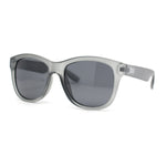 Kush Dark Mens Round Horn Rim Sport Plastic Retro Sunglasses