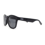 Kush Dark Mens Round Horn Rim Sport Plastic Retro Sunglasses