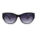 Womens Luxury Thick Plastic Oversized Cat Eye Chic Retro Sunglasses