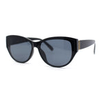 Womens Luxury Thick Plastic Oversized Cat Eye Chic Retro Sunglasses