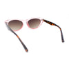 Womens Retro Hipster Keyhole Bridge Cat Eye Plastic Sunglasses