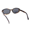 Womens Retro Classy Chic Mod Oval Plastic Fashion Sunglasses