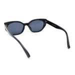 Womens Retro Classy Chic Mod Squared Cat Eye Plastic Sunglasses