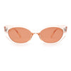 Womens Retro Classy Chic Mod Squared Cat Eye Plastic Sunglasses