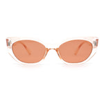Womens Retro Classy Chic Mod Squared Cat Eye Plastic Sunglasses