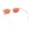 Womens Retro Classy Chic Mod Squared Cat Eye Plastic Sunglasses