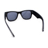 Retro Hipster Thick High Temple Horn Rim Rectangle Sunglasses