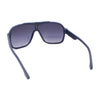 Mens Luxury Oversized Large Mogul Racer Plastic Fashion Sunglasses