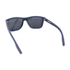 Mens Polarized Antiglare Rectangular Sport Horn Rim Agent Sunglasses